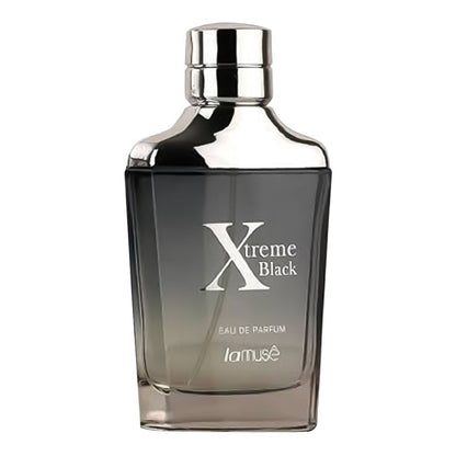 La Muse Xtreme Black Eau de Parfum 100ml - Long Lasting Original Bold Masculine Fragrance for Men