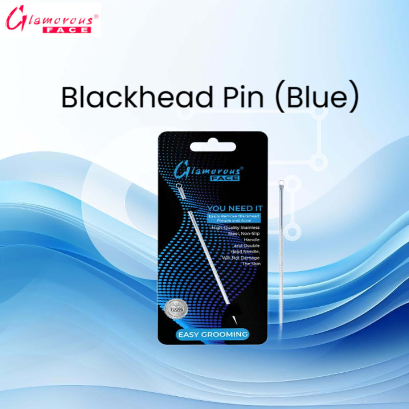 Glamorous Face Blackhead Pin (BLUE)