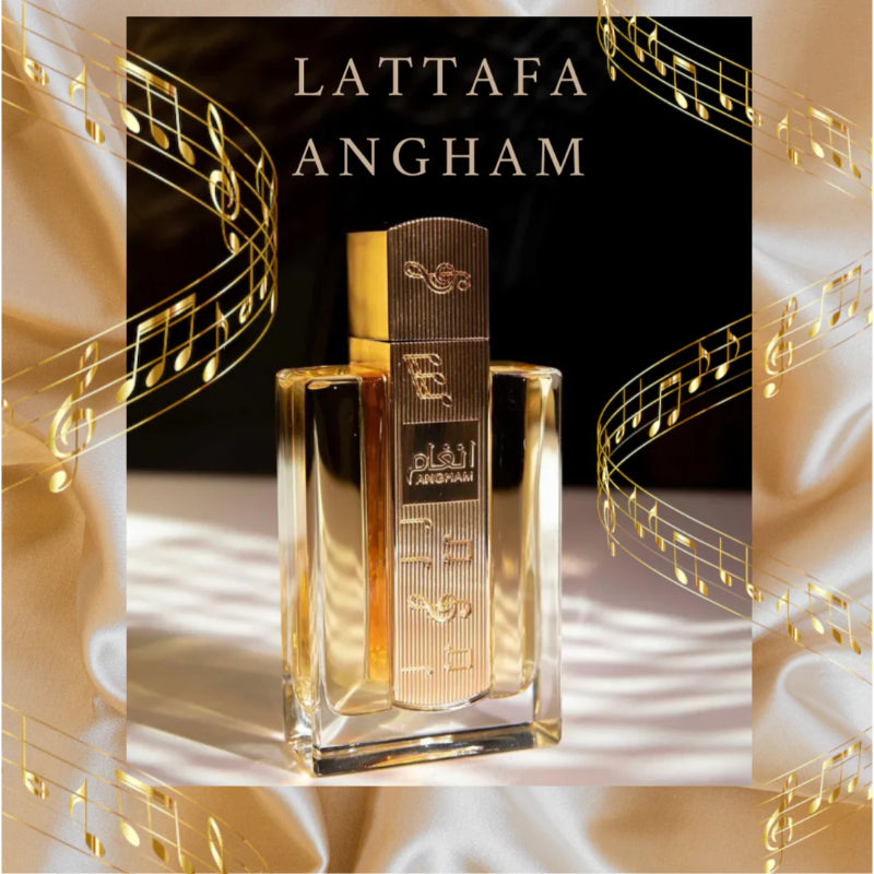 Lattafa Angham Eau de Parfum 100ml - Long Lasting Original Unisex Fragrance for Men & Women