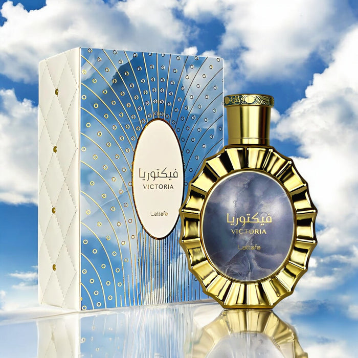 Victoria by Lattafa Eau de Parfum 100ml - Long Lasting Elegant Unisex Fragrance for Men & Women