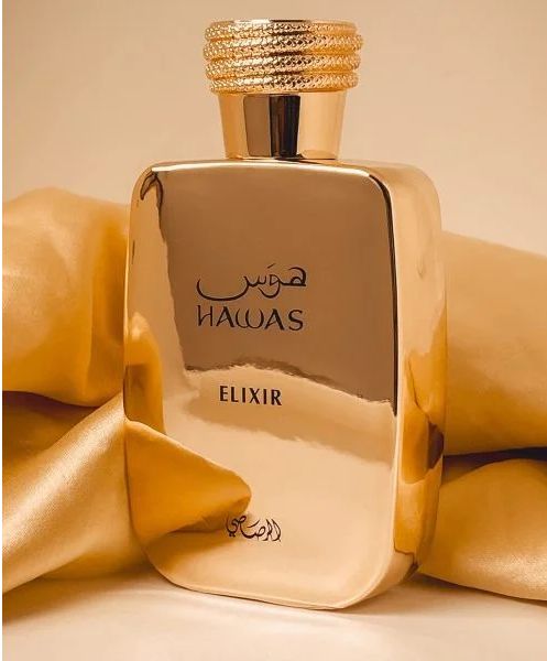 Rasasi Hawas Elixir Eau de Parfum for Men 100ml Long-Lasting Fresh & Masculine Fragrance