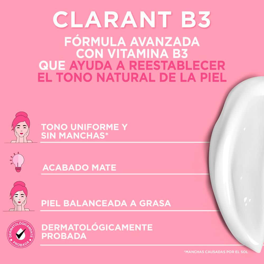 PONDS Pond’s Formulado por el Pond’s Institute Clarant B3 Tono Uniforme Anti-Manchas Cream for Oily Skin 200g - Even Tone & S