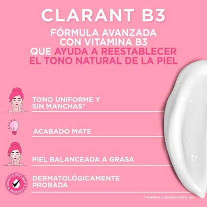 PONDS Pond’s Formulado por el Pond’s Institute Clarant B3 Tono Uniforme Anti-Manchas Cream for Oily Skin 200g - Even Tone & S
