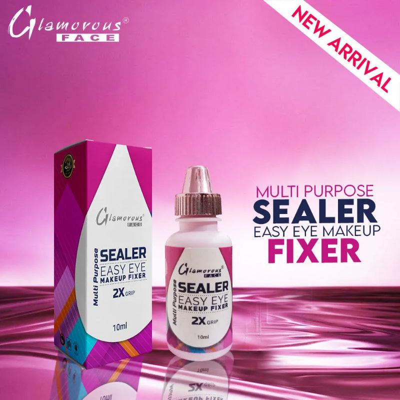 Glamorous Face Multi Purpose Sealer Easy Eye makeup Fixer 2X Grip (10 ML)