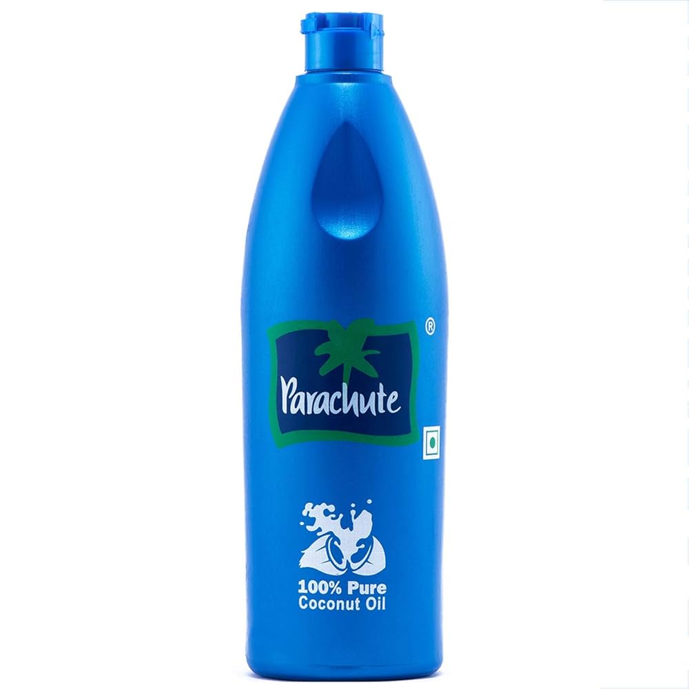 Parachute 100% Pure Coconut Oil 175ml – Natural Hair Oil for Deep Nourishment, Strong Healthy Hair Growth & Smooth Soft Shiny
