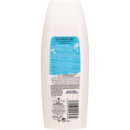 Fa Enjoy Frozen Yoghurt White Peach Scent Shower Cream 250ml – Long Lasting Fresh & Fruity Fragrance