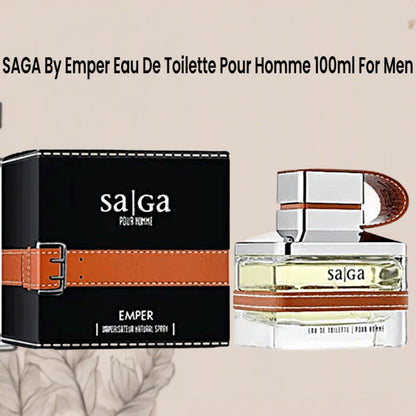 SAGA by Emper Eau de Toilette Pour Homme 100ml for Men