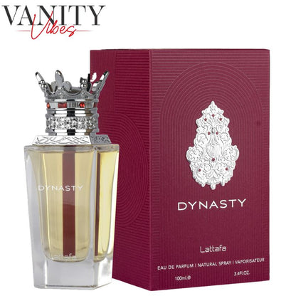 Lattafa Dynasty EDP 100ML – Long Lasting Unisex Perfume For Men & Women