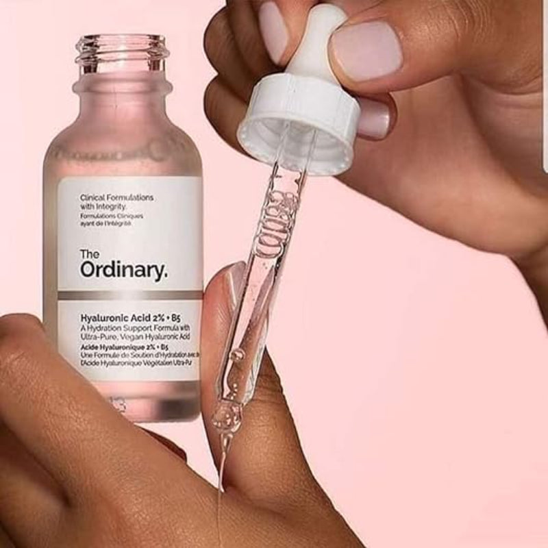 The Ordinary Hyaluronic Acid 2% + B5 Serum 30 ml Deep Hydration & Skin Moisturizing (K Beauty)