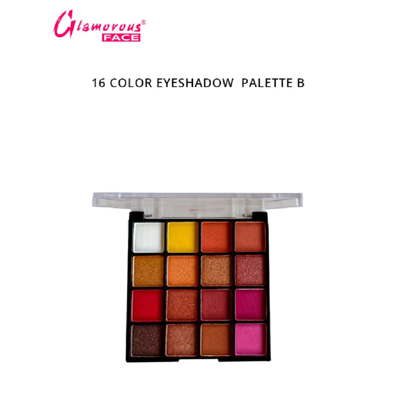 Glamorous Face 16 Color Cherish Eyeshadow Palette (B)