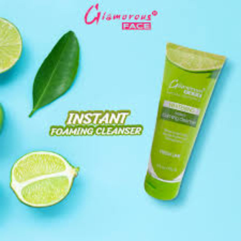Glamorous Face Whitening Instant Foaming Cleanser (TUBE 175ML)