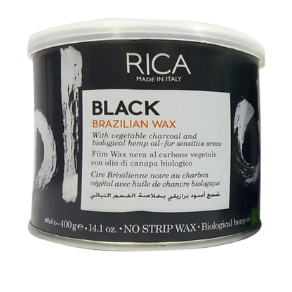 RICA Black Brazilian Wax For Bikini and Sensitive Areas 400GM