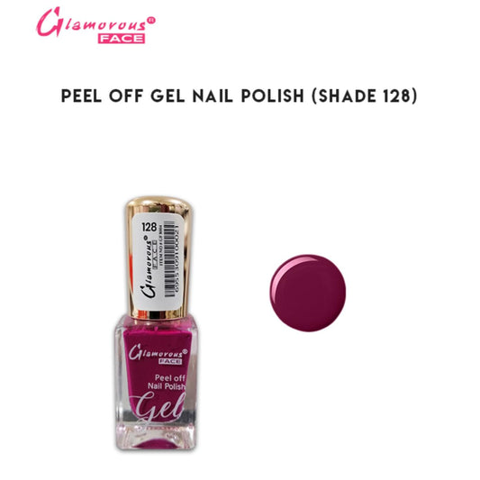 Glamorous Face Gel Peel Off Nail Polish (SHADE 128)