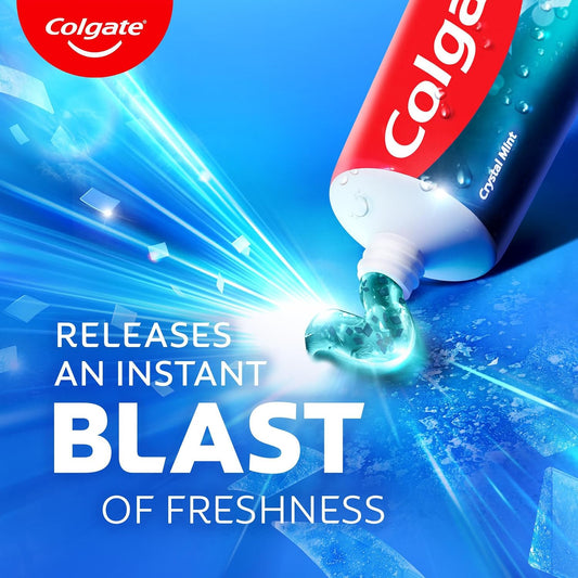 Colgate Max White Whitening Crystals Crystal Mint Toothpaste 100ml Restores Natural Teeth Whiteness