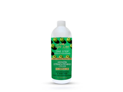 Spa Line One Step Keratin Rebonding, Straightening Cream Apple 1000 ml
