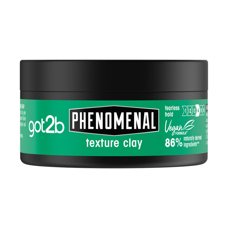 Schwarzkopf Got2b Phenomenal Texture Clay 100ml Strong Hold & Matte Finish Styling