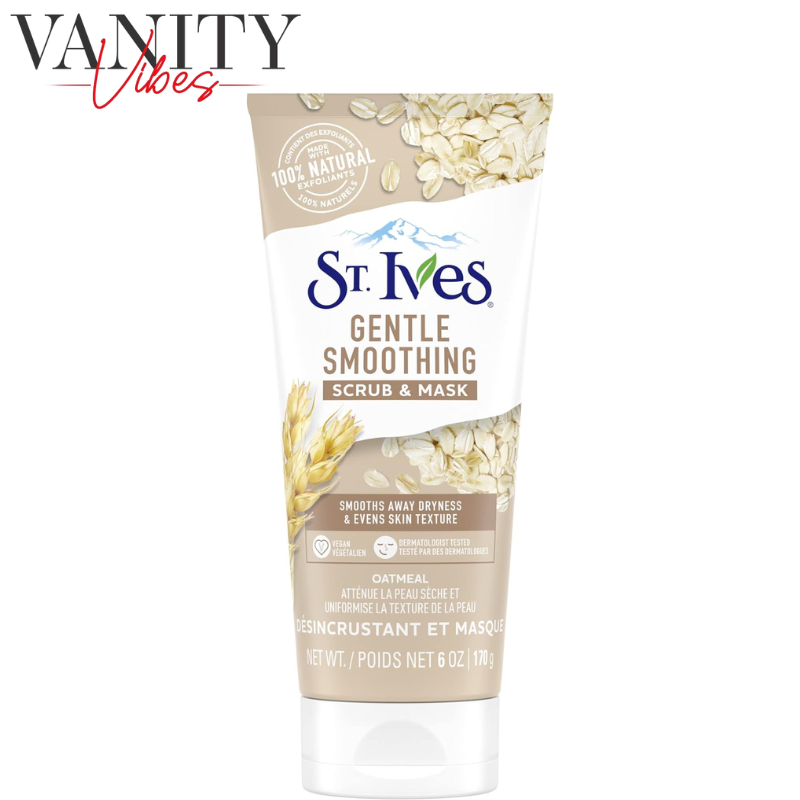 St. Ives Gentle Smoothing Oatmeal Facial Scrub & Mask 150g