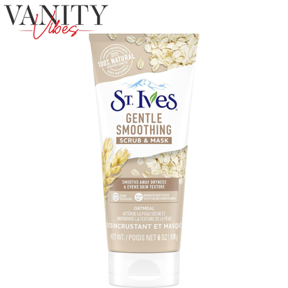 St. Ives Gentle Smoothing Oatmeal Facial Scrub & Mask 150g