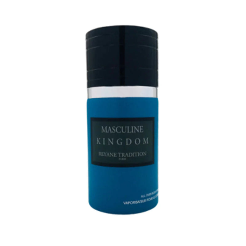 Masculine Kingdom Reyane Tradition Body Spray 250ml Long-Lasting Bold & Masculine Fragrance
