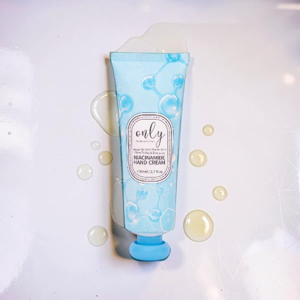 Only Niacinamide Hand Cream 80ml – Deep Moisturizing Hand Care Cream for Brightening, Even Skin Tone, Dry Skin Repair, Soft S