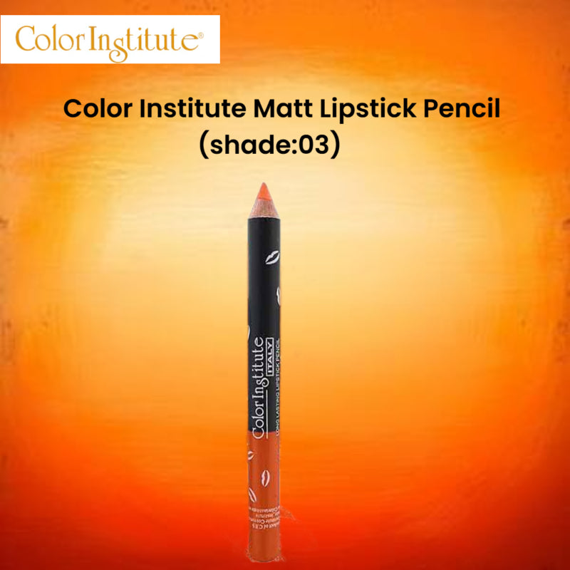 Color Institute Matt Lipstick Pencil (shade:03)