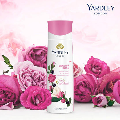 Yardley English Rose For Women Refreshing Body Spray 150ml
