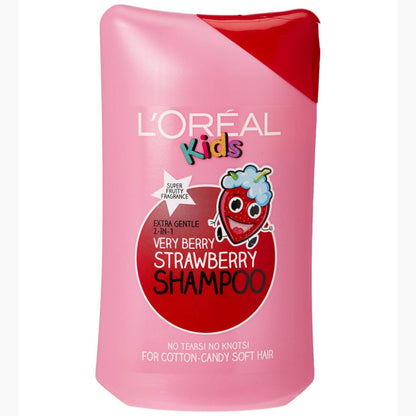 Loreal Paris Kids Extra Gentle 2in1 Shampoo Very Berry Strawberry 250ml