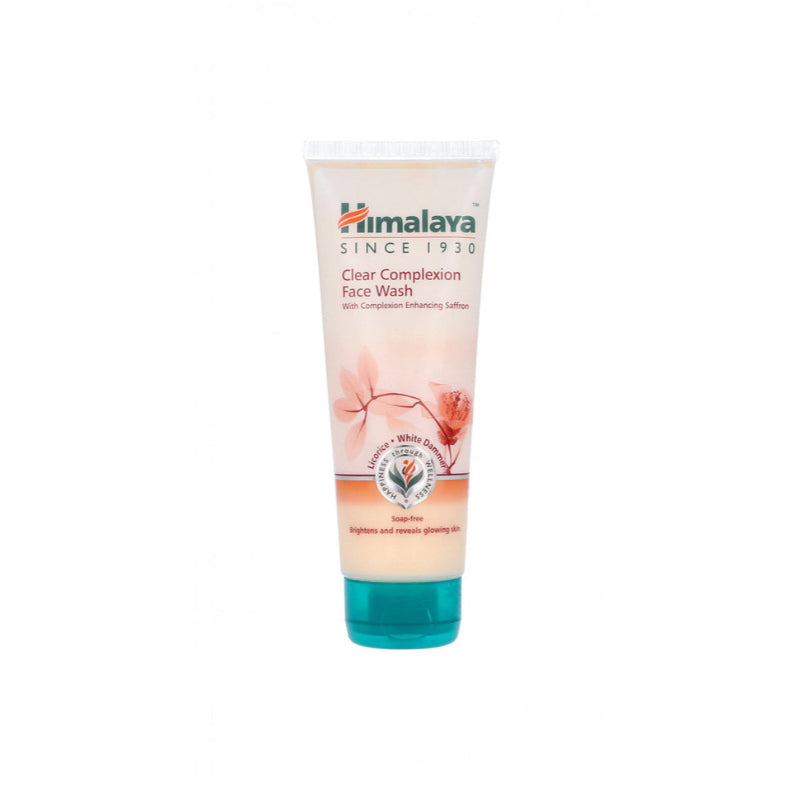 Himalaya Since 1930 Clear Complexion Face Wash 100ml – Herbal Deep Cleansing Formula for Bright, Even Tone & Healthy Skin