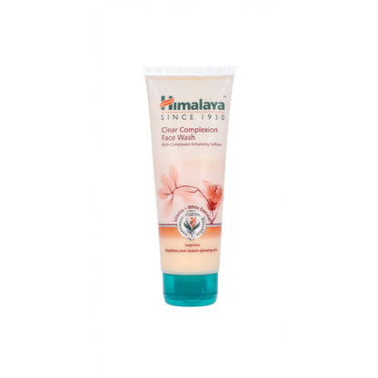 Himalaya Since 1930 Clear Complexion Face Wash 100ml – Herbal Deep Cleansing Formula for Bright, Even Tone & Healthy Skin
