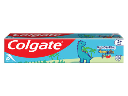 Colgate Ngua Sau Rang Hurong Dau Gel 2+ Dinosaur Toothpaste 40g Gentle Cavity Protection for Kids