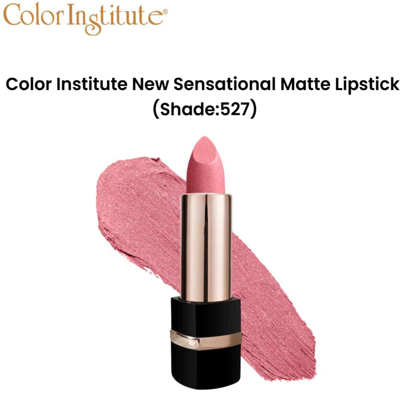 Color Institute New Sensational Matte Lipstick (Shade:527)