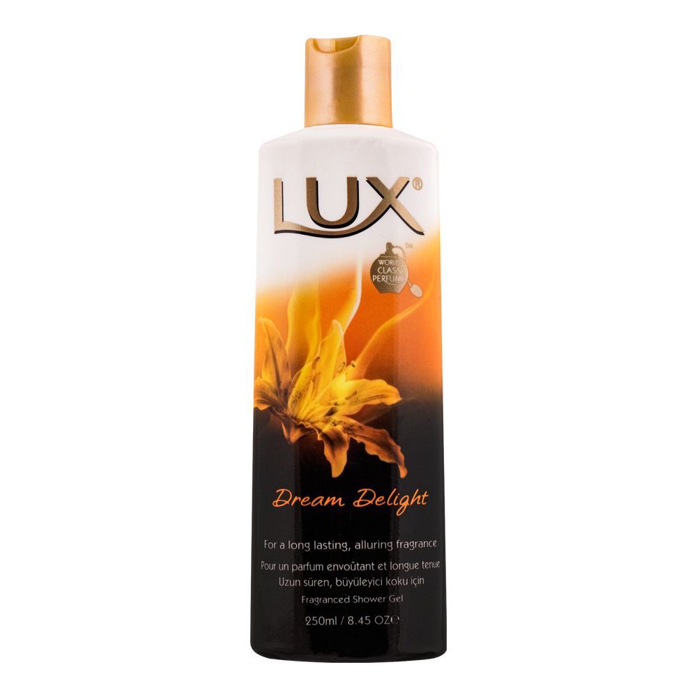 Lux Dream Delight Fragranced Shower Gel 250ml – Luxurious Body Wash for Soft, Smooth & Long Lasting Floral Fragrance Skin Car