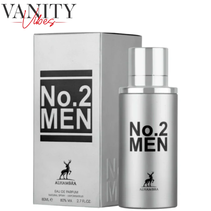 Maison Alhambra No. 2 Eau de Parfum for Men 80ml Long-Lasting Modern Masculine Fragrance