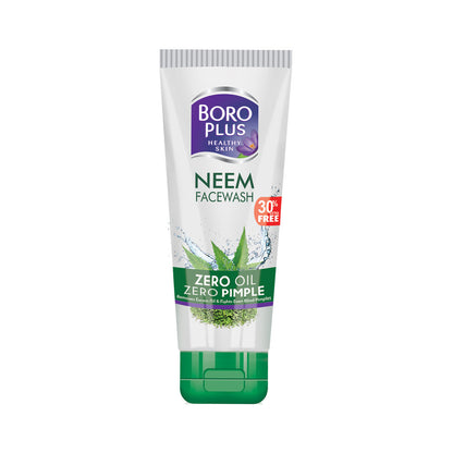 Emami BoroPlus Neem Face Wash 50ml (30% Extra) – Deep Cleansing Anti Acne Face Wash for Oil Control, Fresh & Clear Skin Care