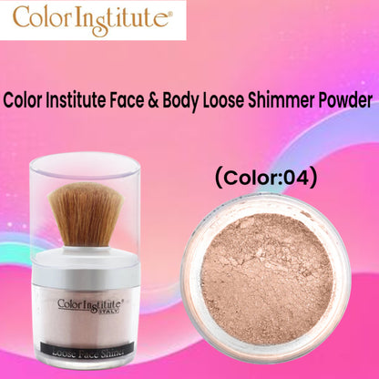Color Institute Face & Body Loose Shimmer Powder (Color:04)