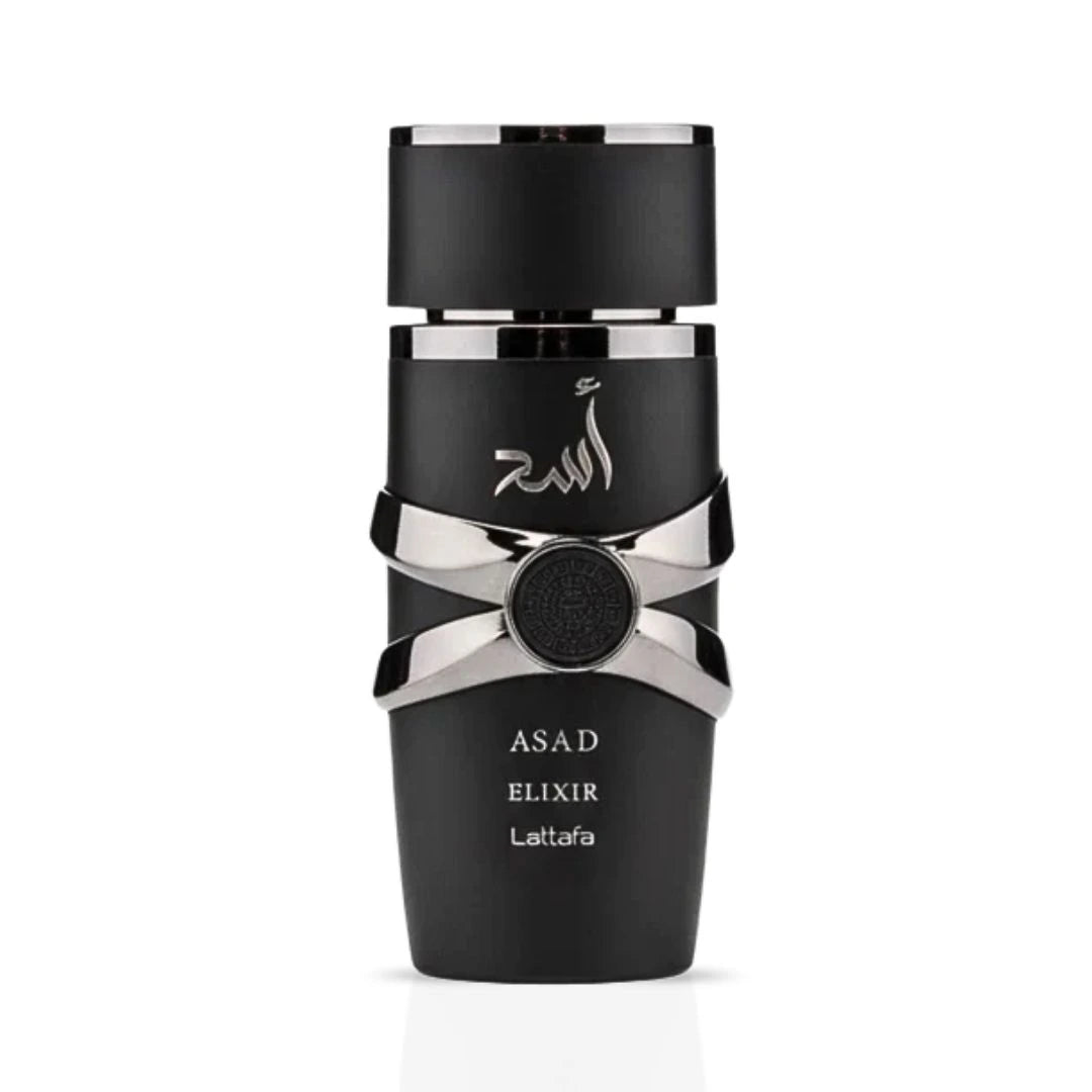 Lattafa Asad Elixir Eau de Parfum 100ml - Long Lasting Original Masculine Fragrance for Men