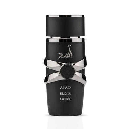 Lattafa Asad Elixir Eau de Parfum 100ml - Long Lasting Original Masculine Fragrance for Men