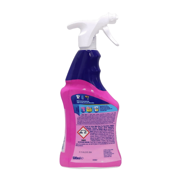 Vanish Oxi Action Multi-Stain Colour Spray 500ml Powerful Stain Removal