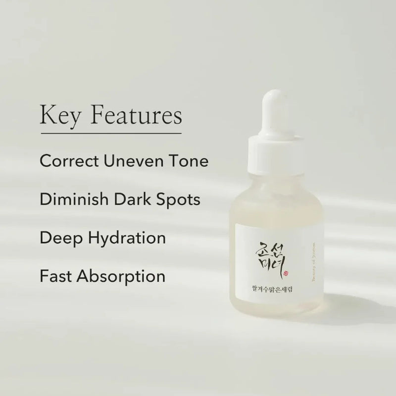 Beauty of Joseon Glow Deep Serum with Rice + Alpha Arbutin 30 ml Brightening & Dark Spot Correction (K Beauty)