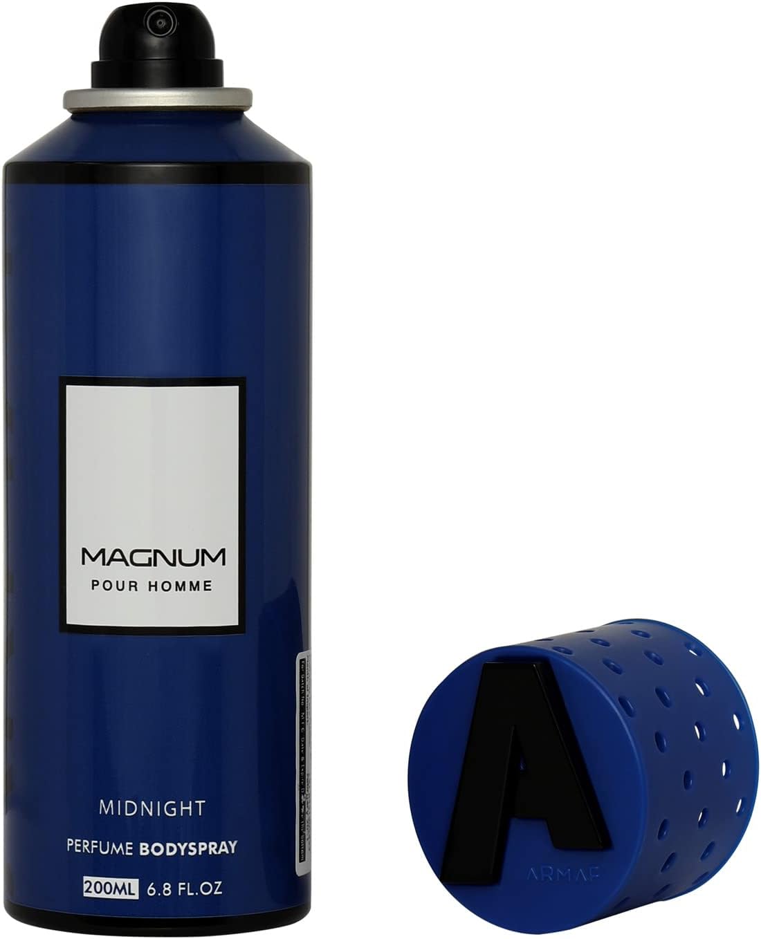 Armaf Magnum Pour Homme Midnight Perfume Body Spray 200ml Masculine Bold & Fresh Fragrance