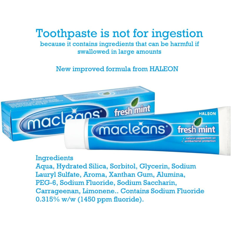 Maclean's Macleans Fresh Mint Toothpaste 125ml