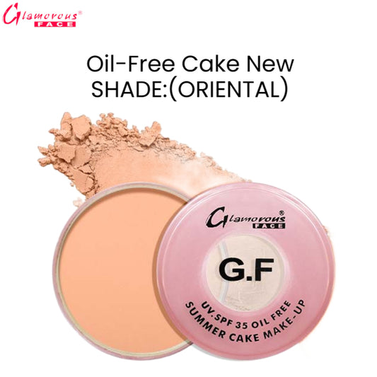 Glamorous Face Oil-Free Cake New (Shade:Oriental)