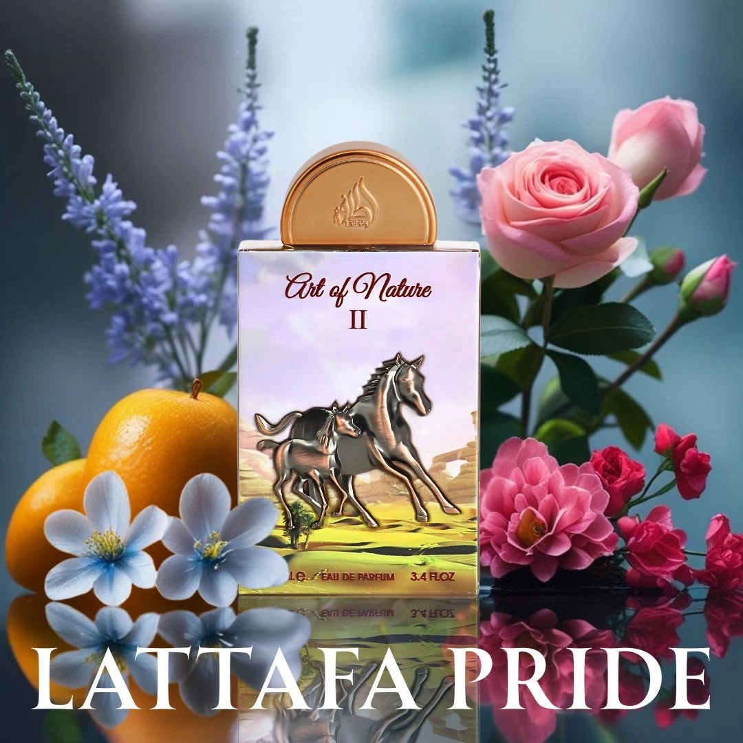 Lattafa Pride Art Of Nature II Eau de Parfum 100ml - Long Lasting Fresh Elegant Unisex Fragrance for Men & Women