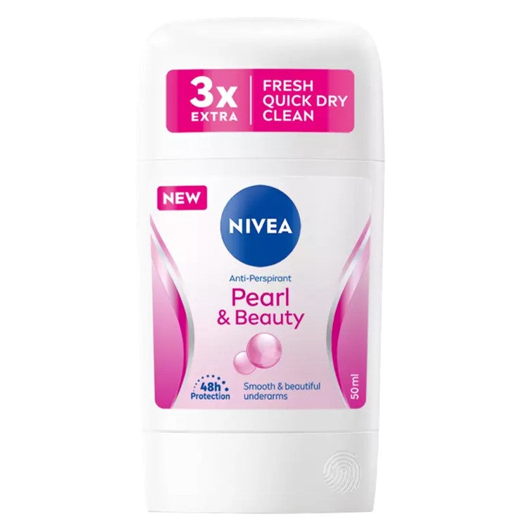 Nivea Soft Smooth Pearl & Beauty Anti-Perspirant Deodorant Stick 50ml