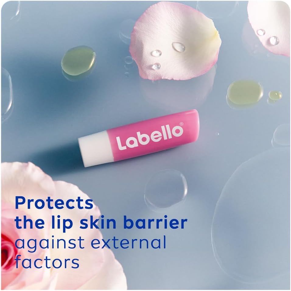 Labello 24H+ Moisture Soft Rose Lip Balm 4.8g