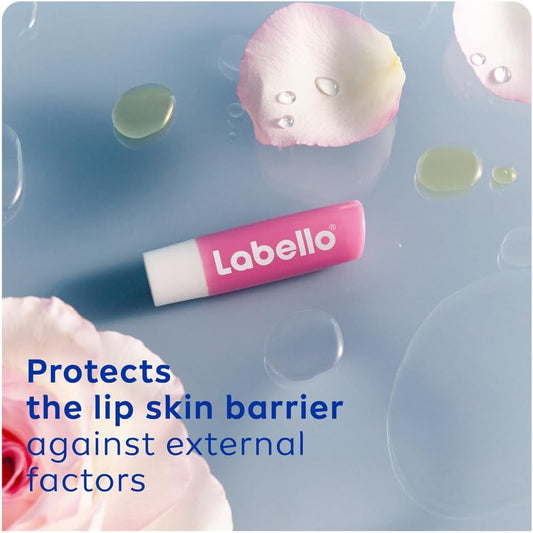 Labello 24H+ Moisture Soft Rose Lip Balm 4.8g