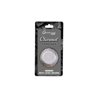 Glamorous Face Hard Wax, Smooth, Long-Lasting Hair Removal (Charcoal)