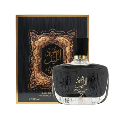 Arabiyat Oud Al Layl Aswad Eau de Parfum 100ml for Men Intense Woody & Oriental Fragrance