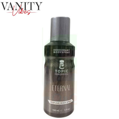 Topic Fragrance Eternal Moment Perfume Body Spray 150ml – Long-Lasting Elegant Scent