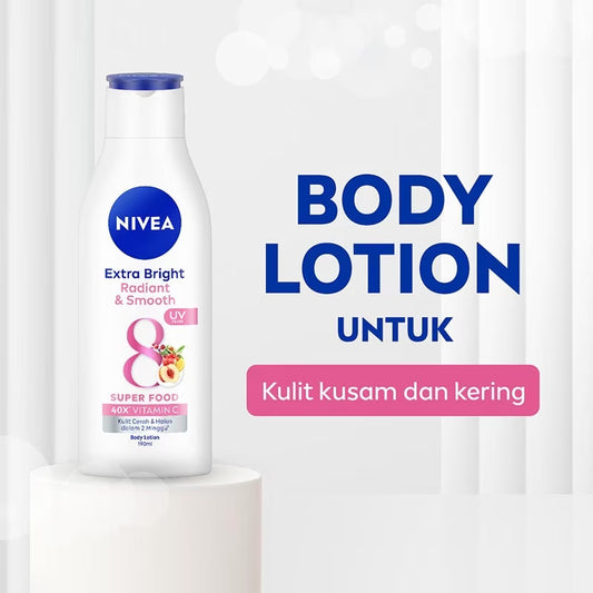 Nivea Extra Bright Radiant & Smooth 8 Superfoods Body Lotion 190ml